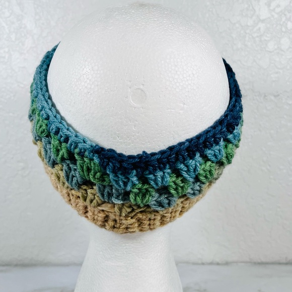 Multicolor Crochet Headband - Picture 3 of 6